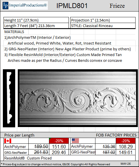 IPMLD801 Frieze