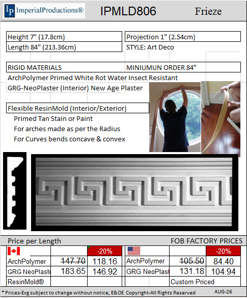 IPMLD806 Frieze