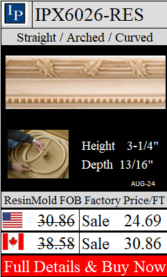 IPX6026 ResinMold Flexible casing 3-1/4" 