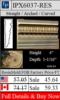 IPX6037 Flexible ResinMold Width 4"